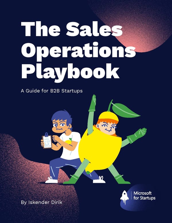 The Sales Operations Playbook - Page 1