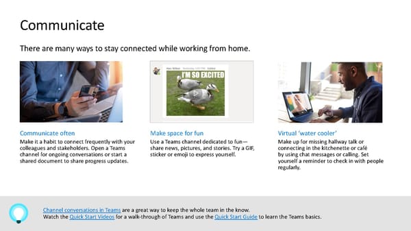 Guide to Working from Home - Page 9