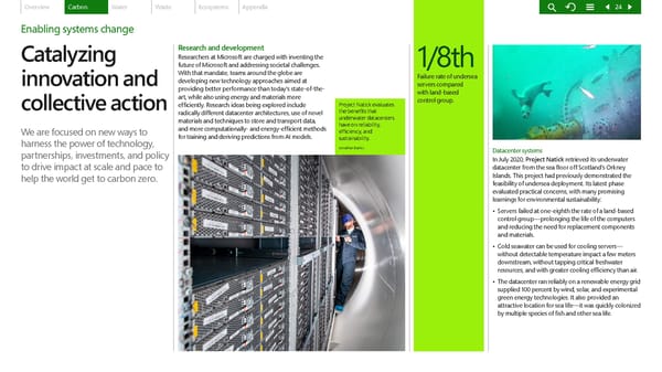 Microsoft Environmental Sustainability Report 2020 - Page 24