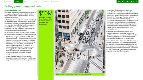 Microsoft Environmental Sustainability Report 2020 - Page 26