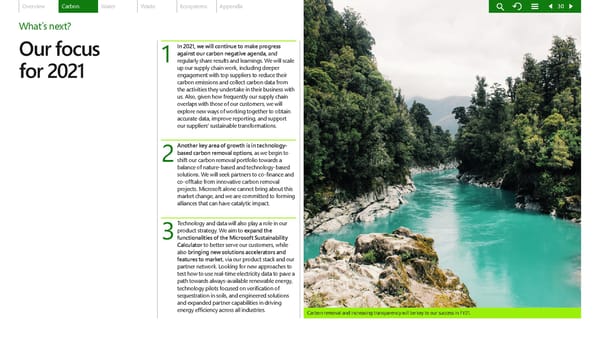 Microsoft Environmental Sustainability Report 2020 - Page 30