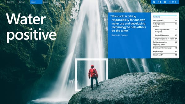 Microsoft Environmental Sustainability Report 2020 - Page 31