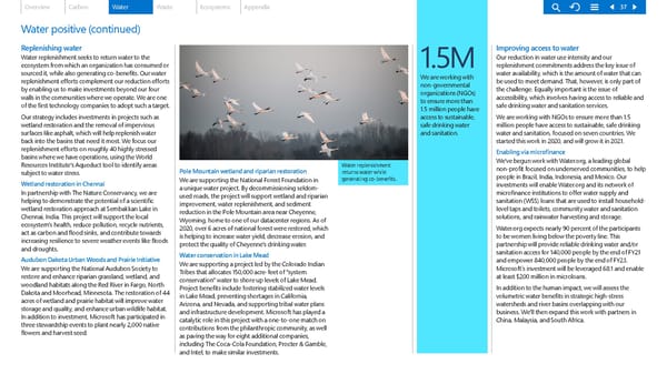 Microsoft Environmental Sustainability Report 2020 - Page 37