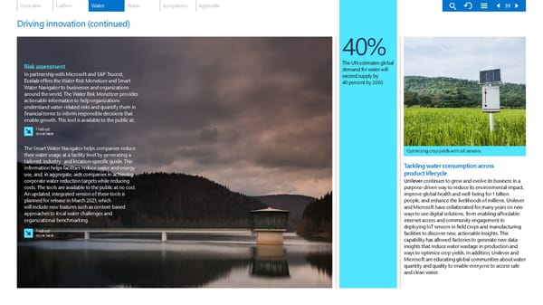 Microsoft Environmental Sustainability Report 2020 - Page 39