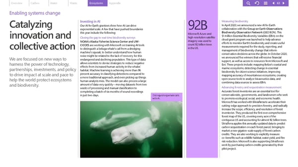 Microsoft Environmental Sustainability Report 2020 - Page 63